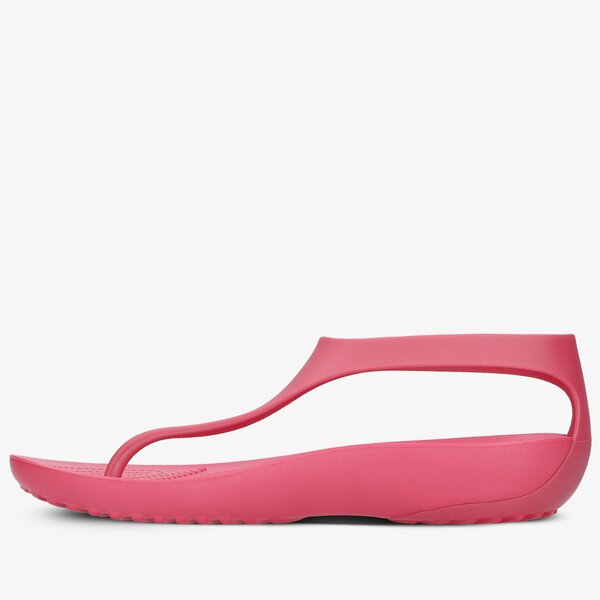 Damskie klapki CROCS SERENA FLIP 205468611 kolor różowy