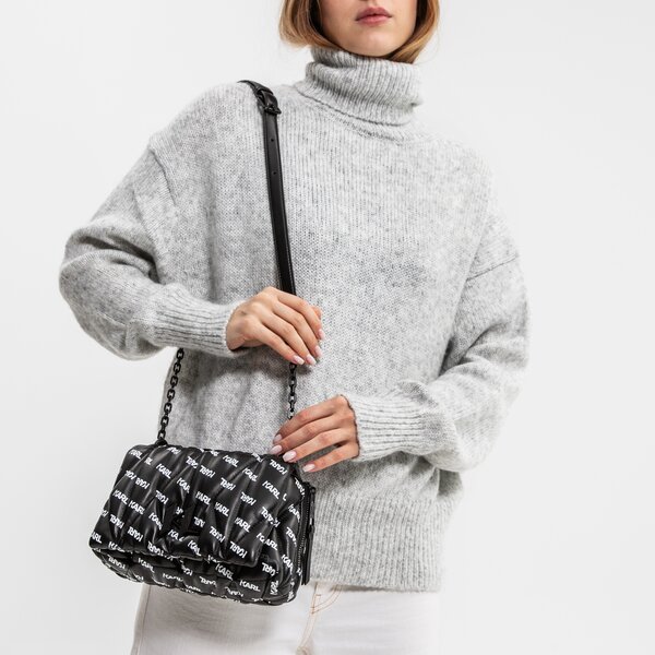 Damska torebka KARL LAGERFELD TOREBKA KSTUDIO P RINT SM SHOULDERBAG 216w3025998black kolor czarny