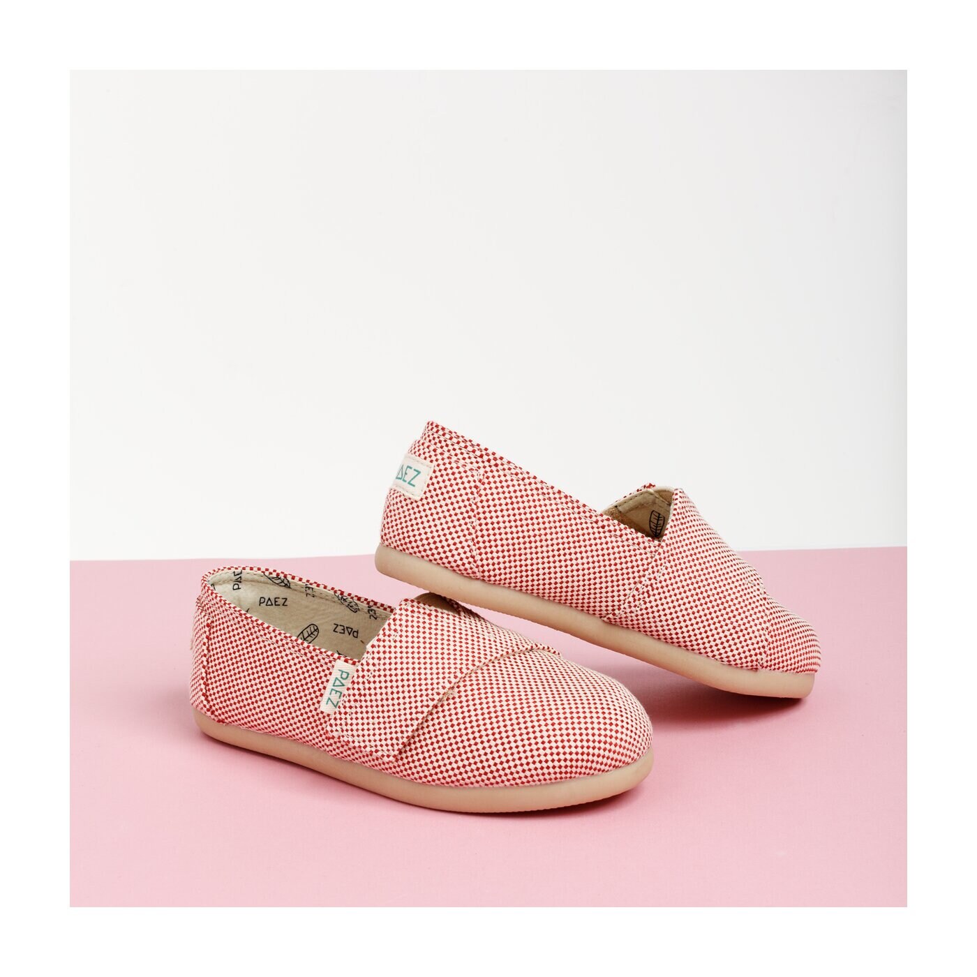 Dziecięce półbuty PAEZ ORIGINAL GUM RED 1930501k1401-519 kolor czerwony