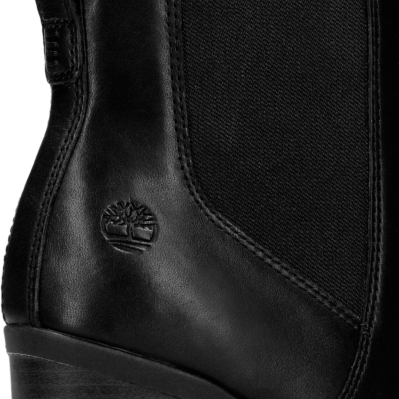 Damskie botki / sztyblety TIMBERLAND LINWOOD CHELSEA a1h17 kolor czarny