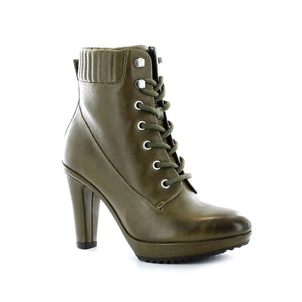 Damskie botki / sztyblety ECCO LAGRANDE 85 33110301076 kolor khaki