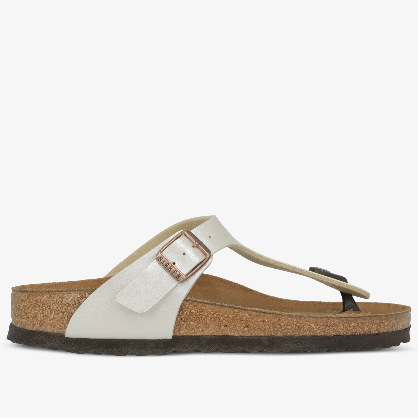 Damskie klapki BIRKENSTOCK GIZEH  943873 kolor beżowy