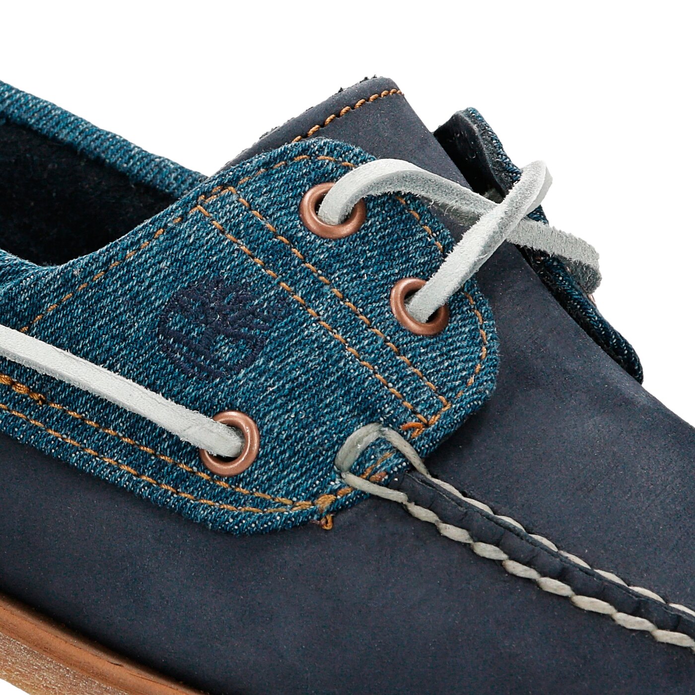 Męskie mokasyny TIMBERLAND CLASSIC BOAT 2 EYE F/L a1h5p kolor granatowy