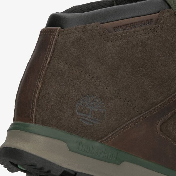 Męskie buty outdoor (trekkingowe) TIMBERLAND GT SCRAMBLE MID LEATHER WP  tb0a21hvd951 kolor brązowy