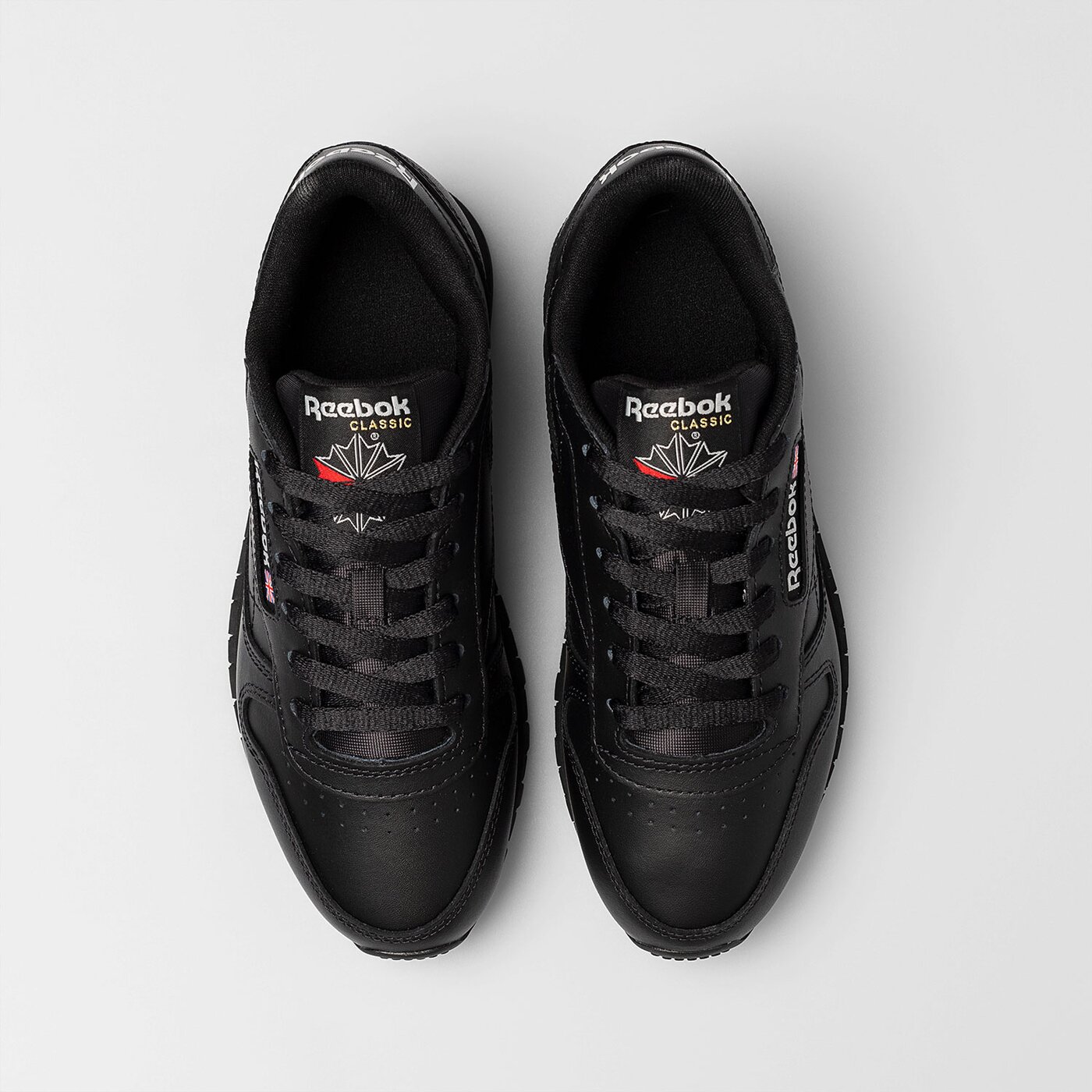 Damskie sneakersy (buty) REEBOK CLASSIC LEATHER 100008497 kolor czarny