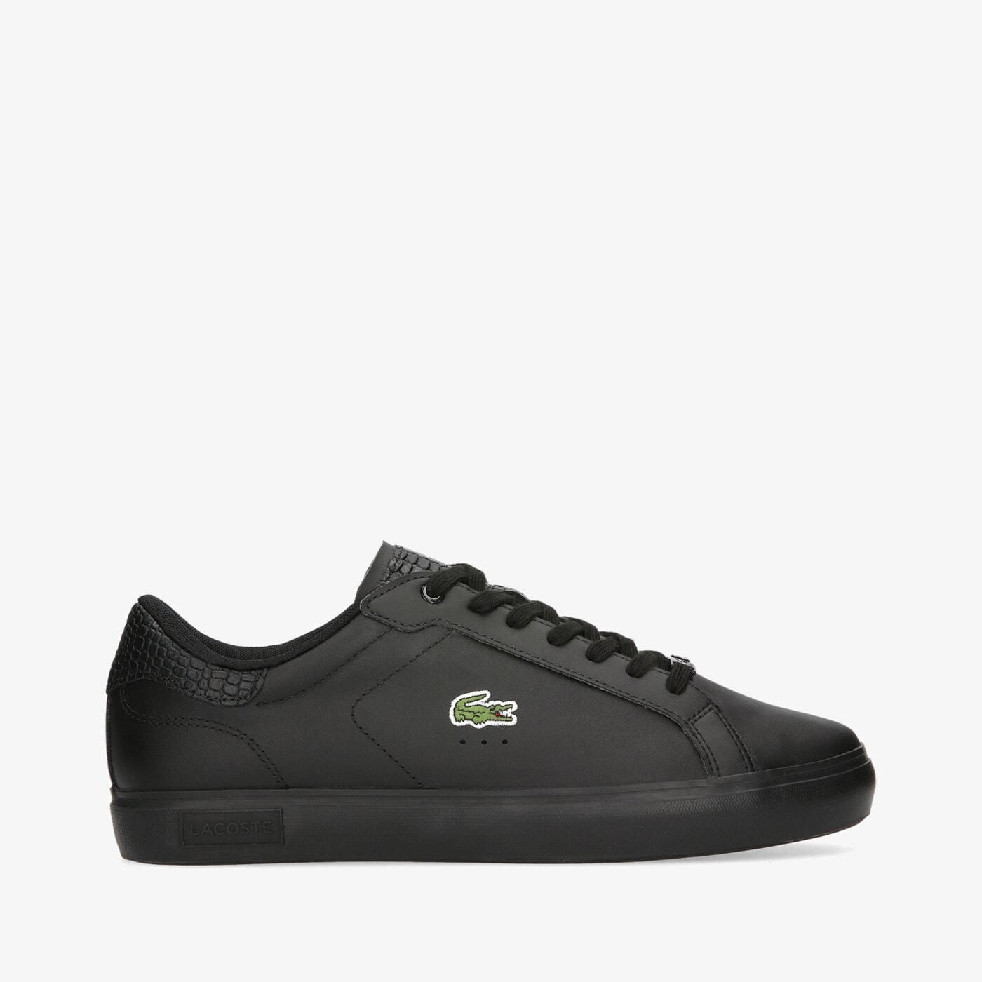Męskie sneakersy (buty) LACOSTE POWERCOURT 1121 1 741sma003002h kolor czarny