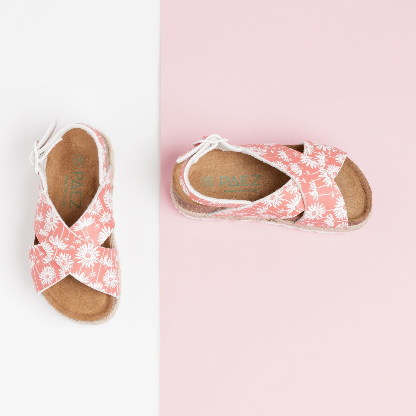 Dziecięce sandały / klapki PAEZ BIO CROSS NUDE 1932623b0703512 kolor różowy