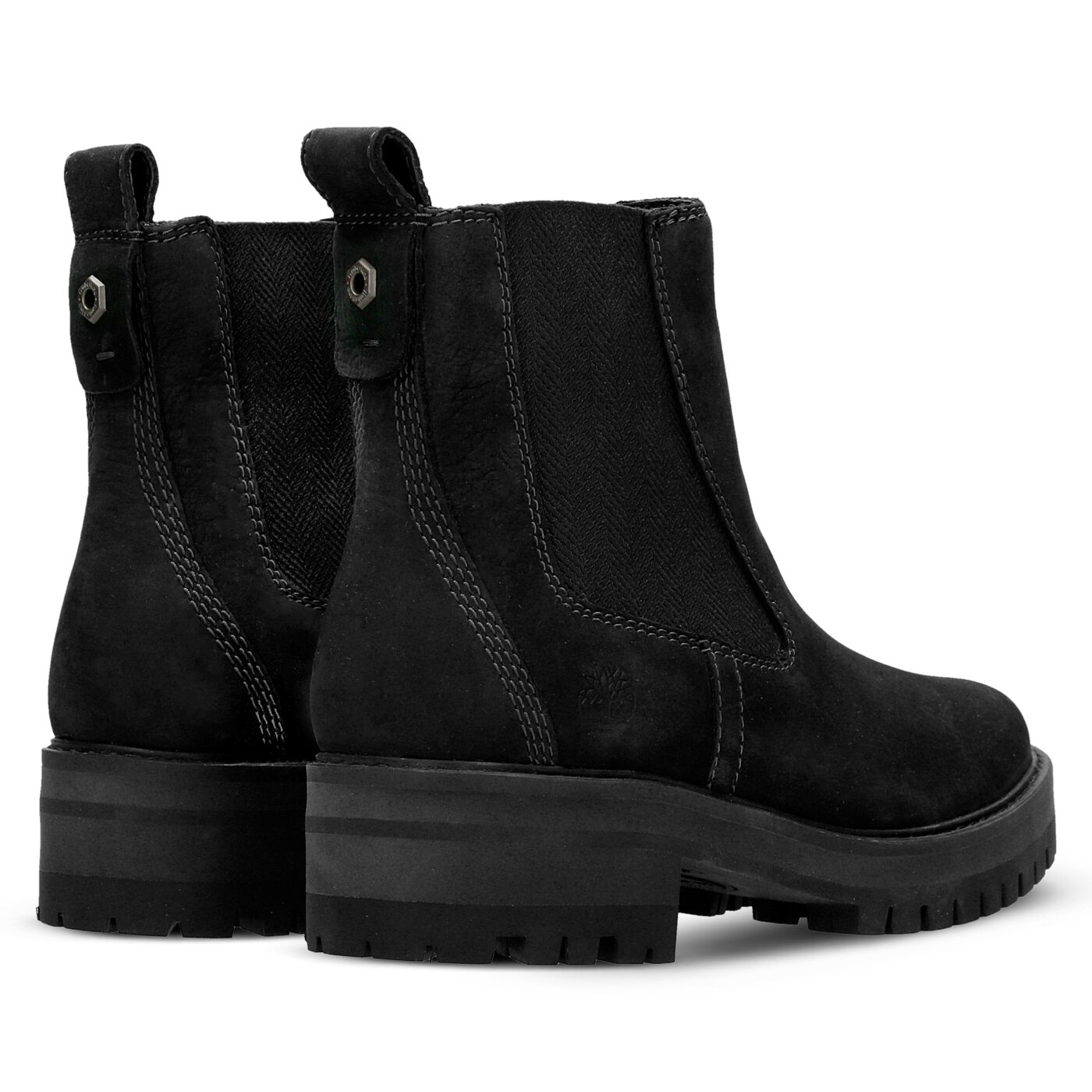 Damskie botki / sztyblety TIMBERLAND COURMAYEUR VALLEY CHELSEA tb0a1j660151 kolor czarny