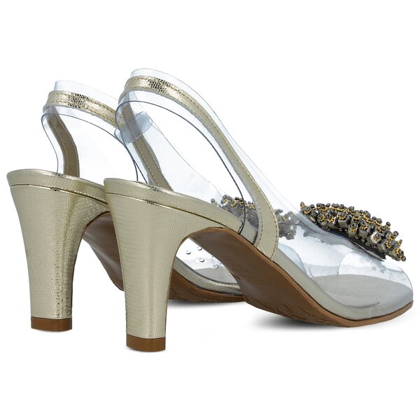 Damskie sandały SYMBIOSIS CARMEN SANDALS  sywc218002 kolor srebrny