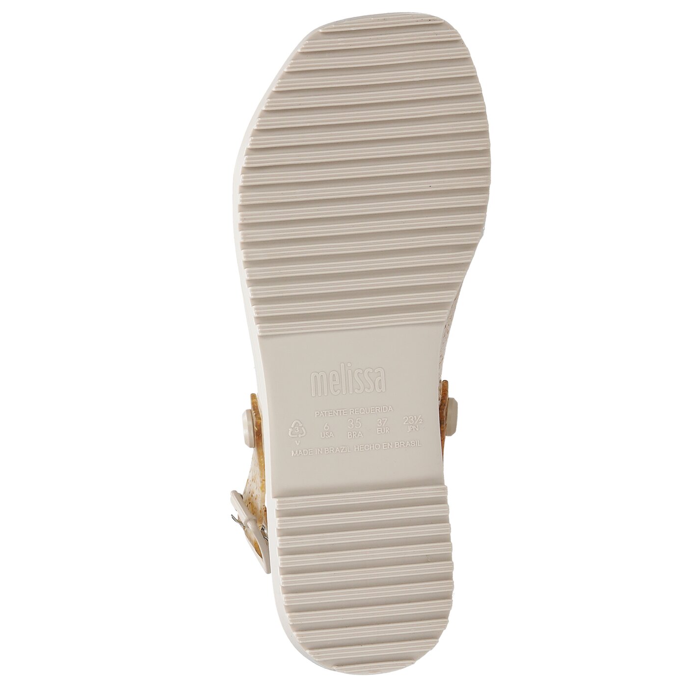 Damskie sandały MELISSA SAUCE SANDAL AD 3191352913 kolor beżowy