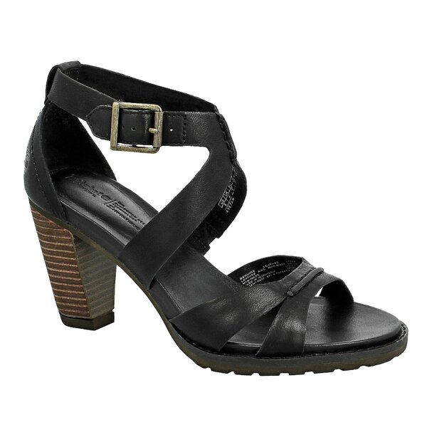 Damskie sandały TIMBERLAND EK STRATHAM SANDAL ANKLE STRAP 8067a kolor czarny