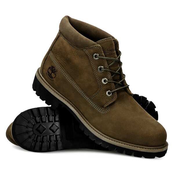Męskie trapery TIMBERLAND PREMIUM WP CHUKKA a1m63 kolor zielony
