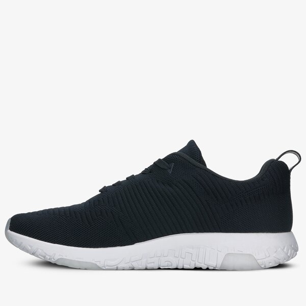 Męskie sneakersy (buty) TOMMY HILFIGER CORPORATE KNIT RIB RUNNER fm0fm02838dw5 kolor granatowy