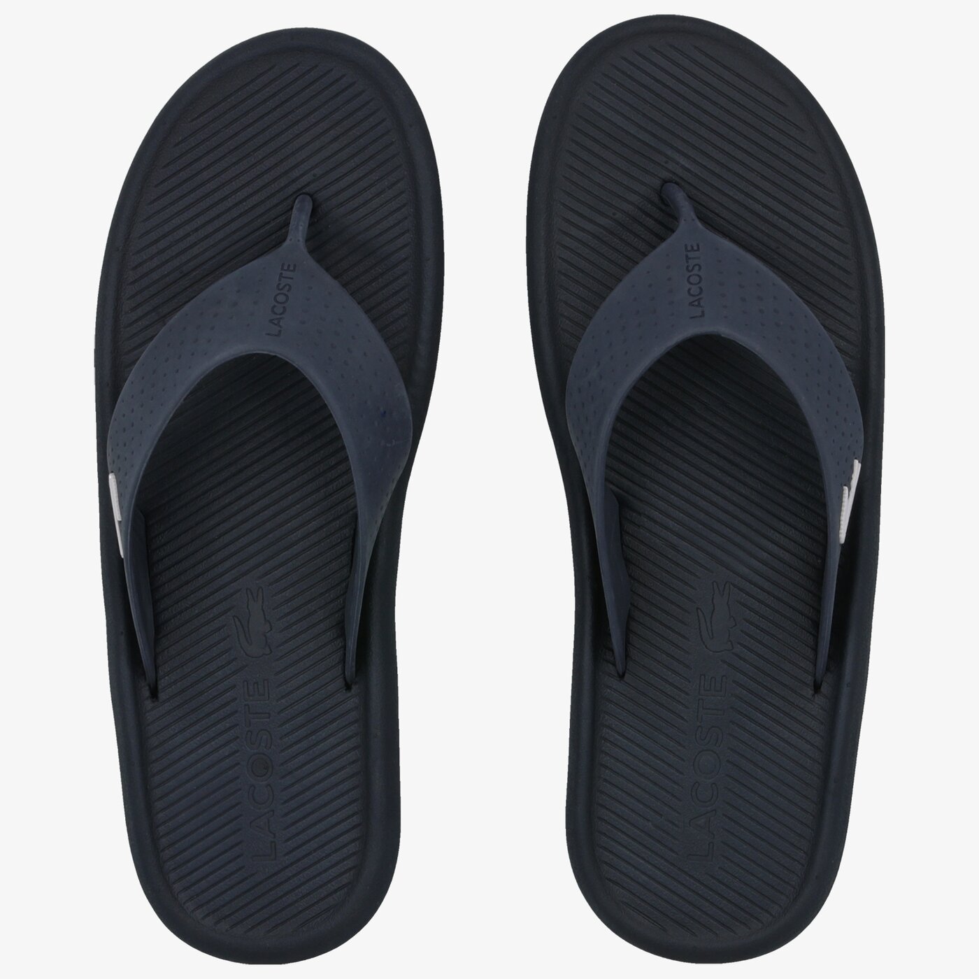 Męskie klapki LACOSTE CROCO SANDAL 219 1 CMA 737cma0015092 kolor granatowy