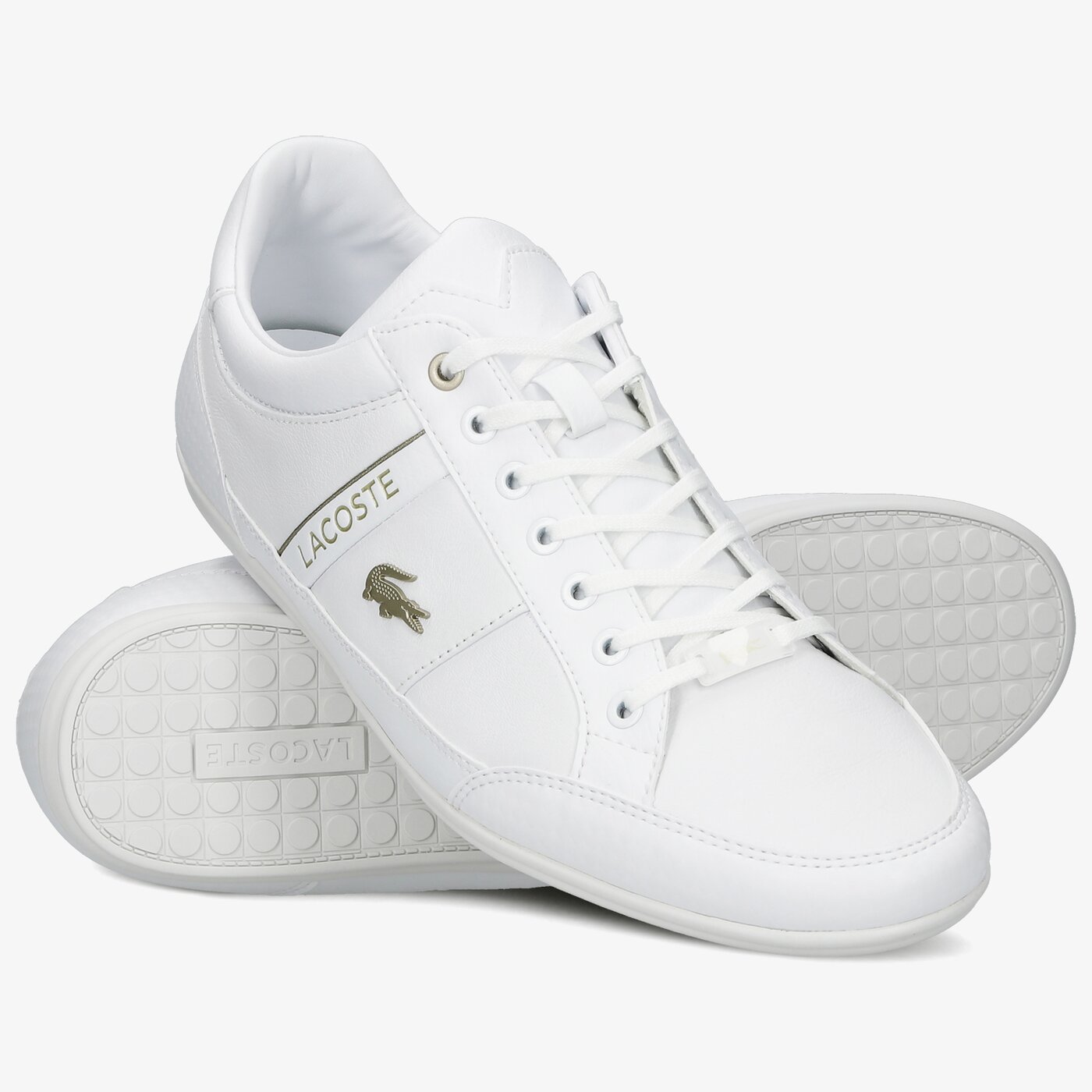 Męskie sneakersy (buty) LACOSTE CHAYMON 0721 3 CMA 741cma006321g kolor biały