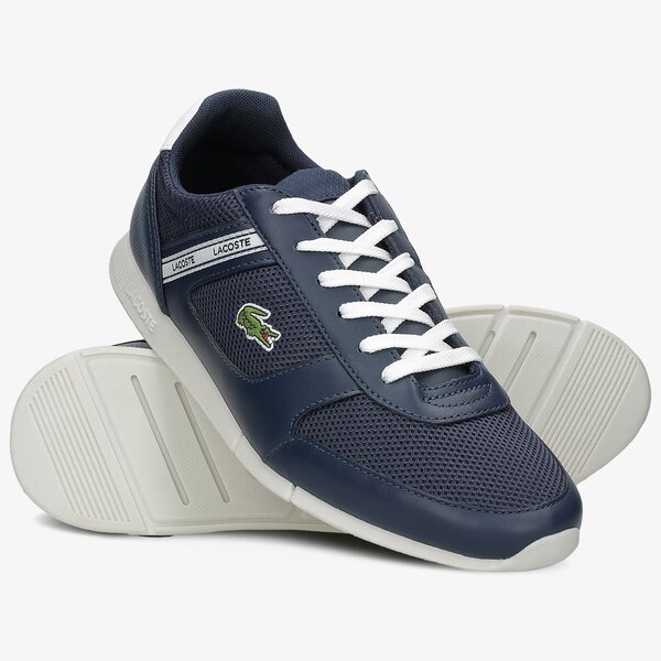 Męskie sneakersy (buty) LACOSTE MENERVA SPORT 0721 1 CMA  741cma0005092 kolor granatowy