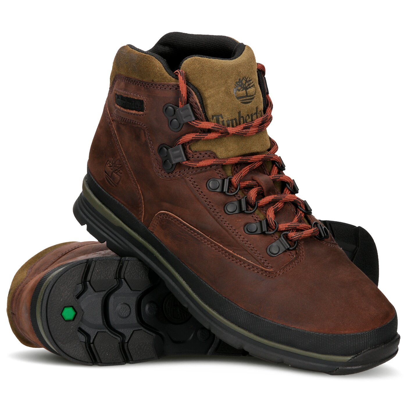 Męskie buty outdoor (trekkingowe) TIMBERLAND EURO HIKER SF LT  ca1rar kolor brązowy