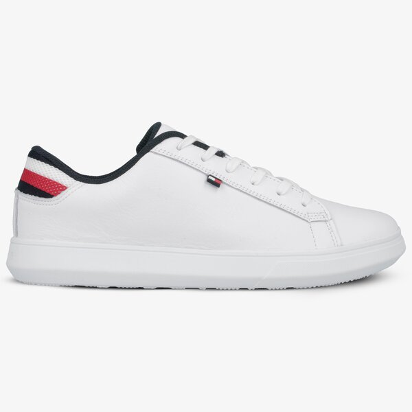 Męskie sneakersy (buty) TOMMY HILFIGER DANIEL 1A2 KNIT DETAIL fm0fm02272100 kolor biały