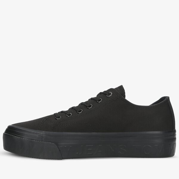 Damskie trampki TOMMY HILFIGER TOMMY JEANS FLATFORM VULC en0en01371bds kolor czarny