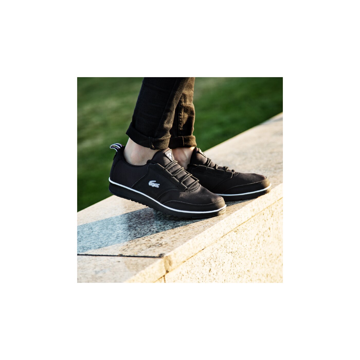 LACOSTE L.IGHT TRC 730spw000602h kolor czarny