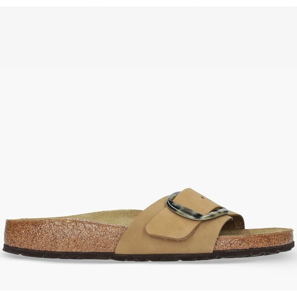 Damskie klapki BIRKENSTOCK MADRID BIG BUCKLE 1018726 kolor khaki