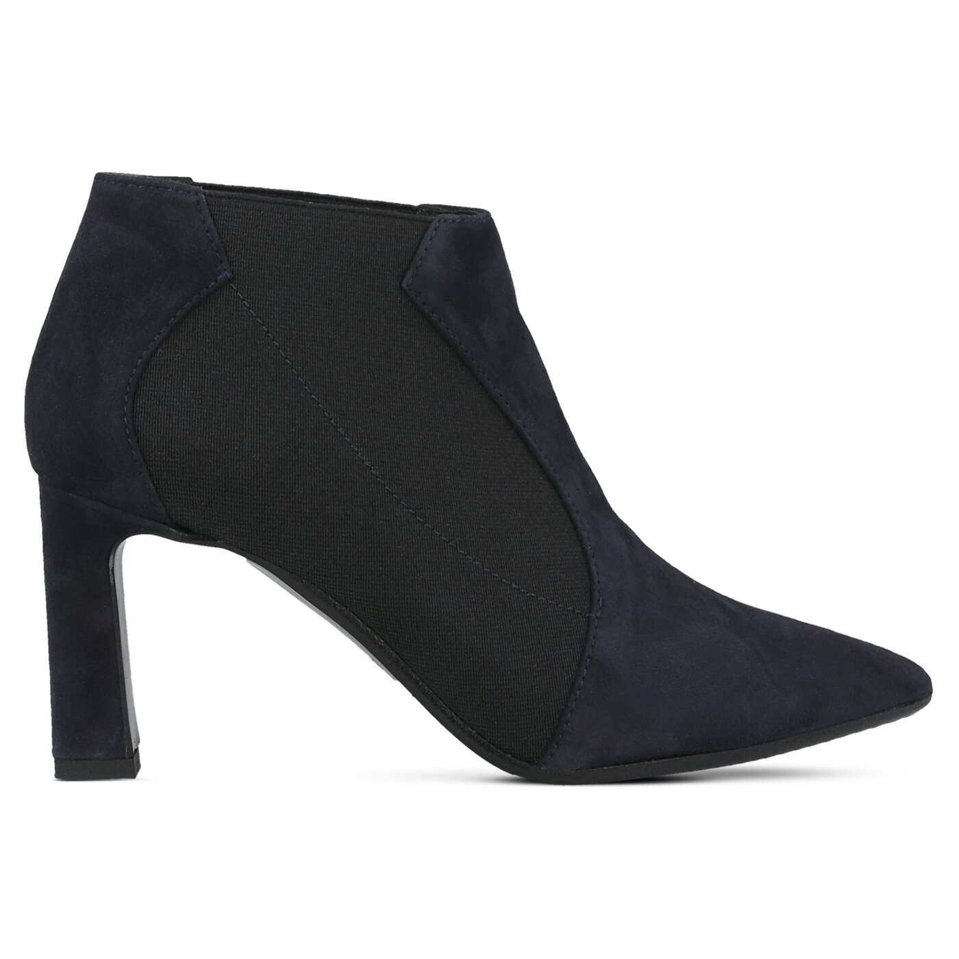 Damskie buty za kostkę BALDOWSKI BOTEK NA SZPILCE D021817633001 d021817633001 kolor granatowy