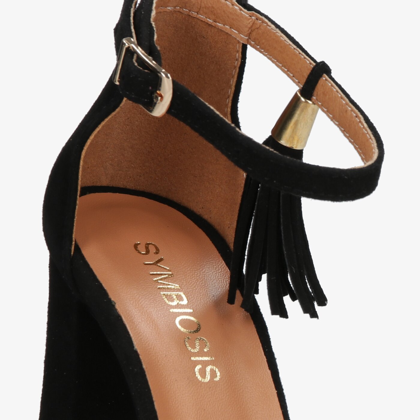 Damskie szpilki / czółenka SYMBIOSIS SANDALS BLANCA syws122001 kolor czarny