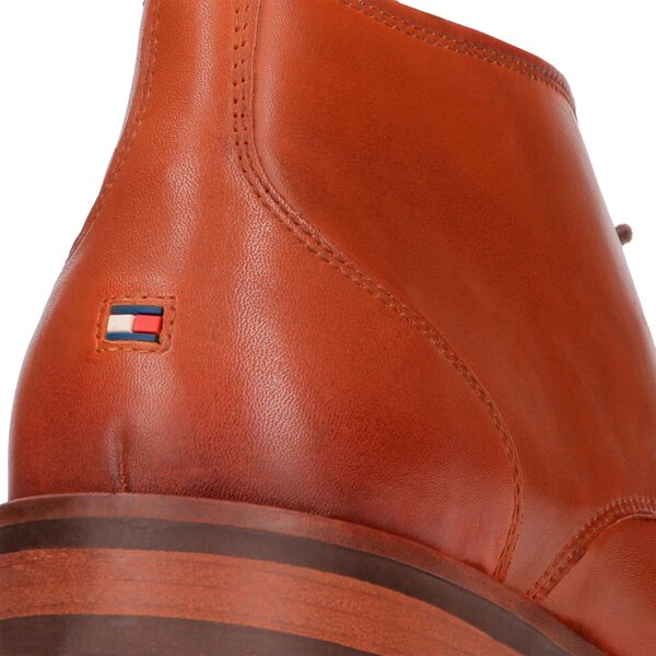 Męskie buty za kostkę TOMMY HILFIGER DAYTONA 2A fm0fm00721906 kolor brązowy