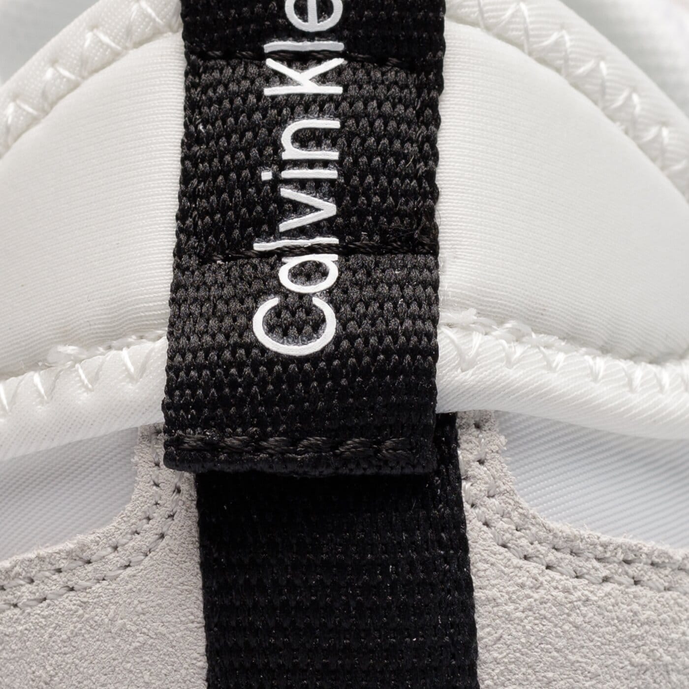 Damskie sneakersy (buty) CALVIN KLEIN NEW RETRO RUNNER LACEUP LOW yw0yw00683yaf kolor biały