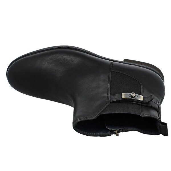 Damskie botki / sztyblety TOMMY HILFIGER BILLIE 10A  fw56817612990 kolor czarny