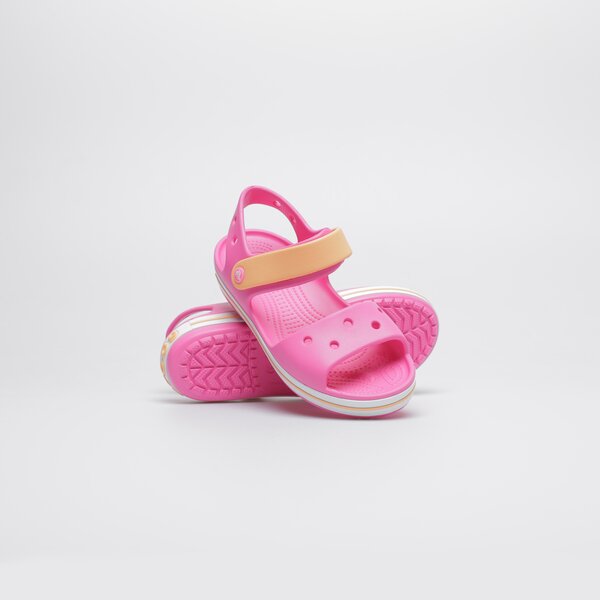 Dziecięce sandały / klapki CROCS CROCBAND SANDAL KIDS 128566qzk kolor różowy