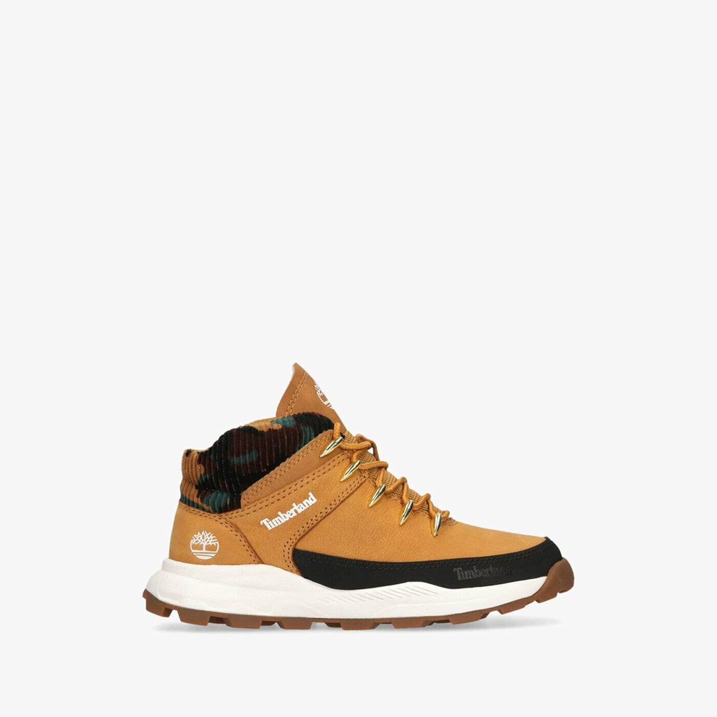Dziecięce buty outdoor / trekkingowe TIMBERLAND BROOKLYN EURO SPRINT tb0a2guu2311 kolor żółty