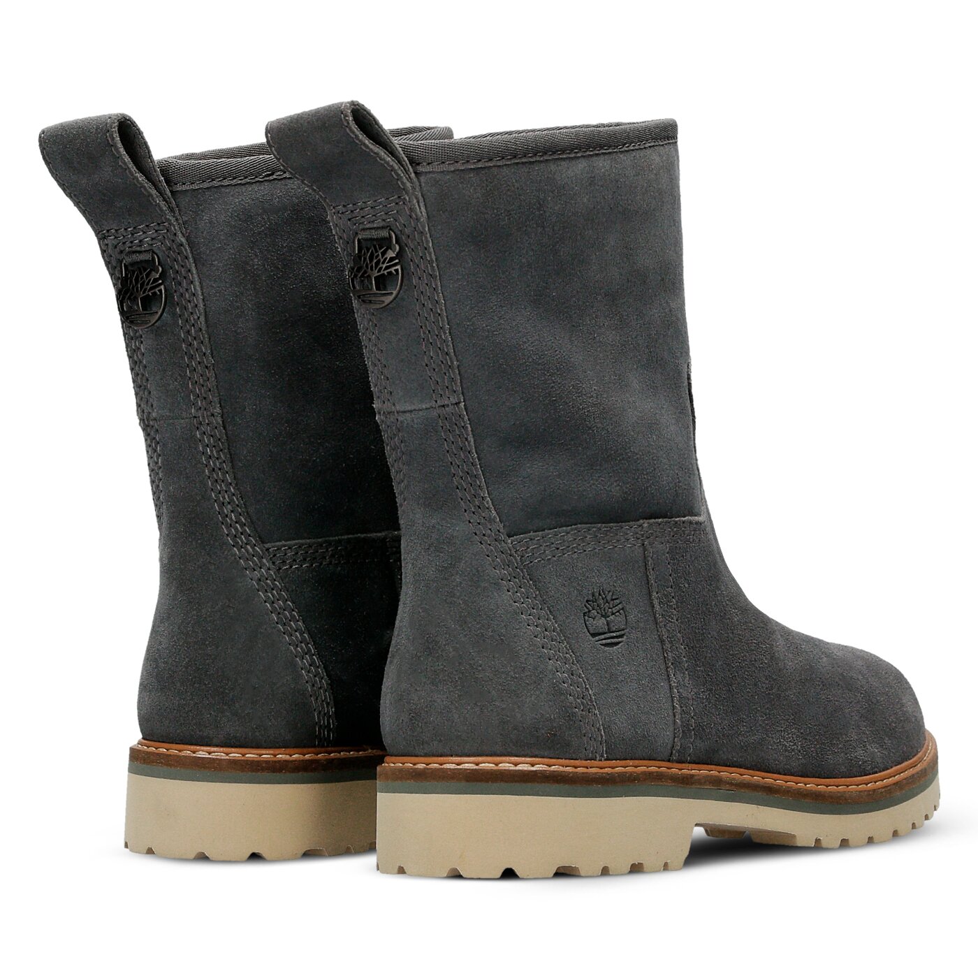Damskie botki / sztyblety TIMBERLAND CHAMONIX VALLE WINTER BOOT a1j9b kolor szary