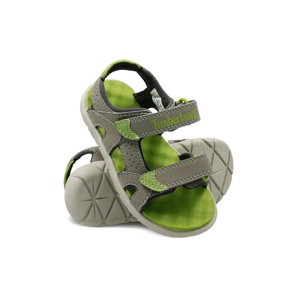 Dziecięce sandały / klapki TIMBERLAND PERKINS ROW 2-STRAP tb0a1qgh1101 kolor szary