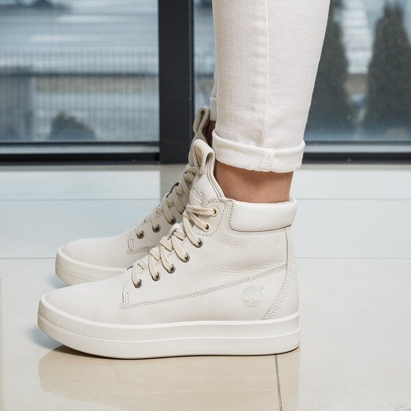 Damskie sneakersy (buty) TIMBERLAND MAYLISS 6 IN BOOT a1ajs kolor biały