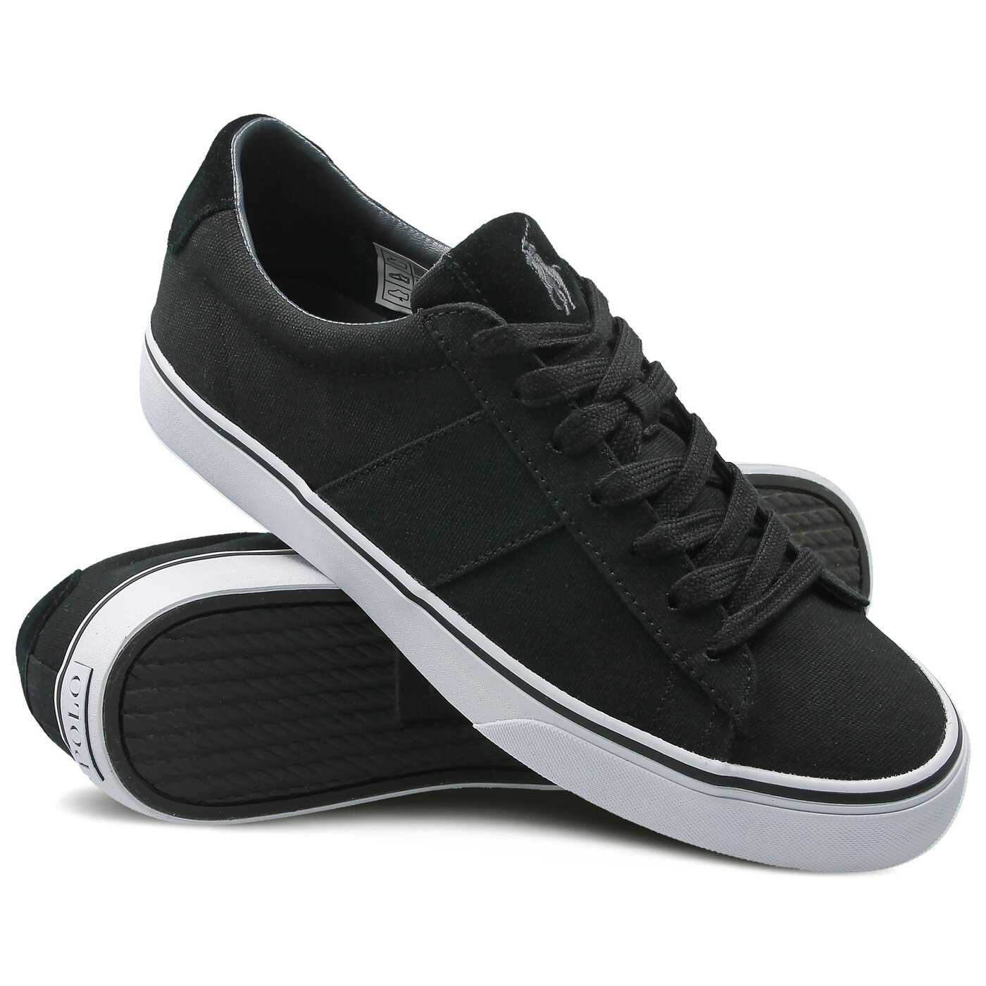 Męskie trampki POLO RL SAYER NE SNEAKERS VULC  816688479001 kolor czarny