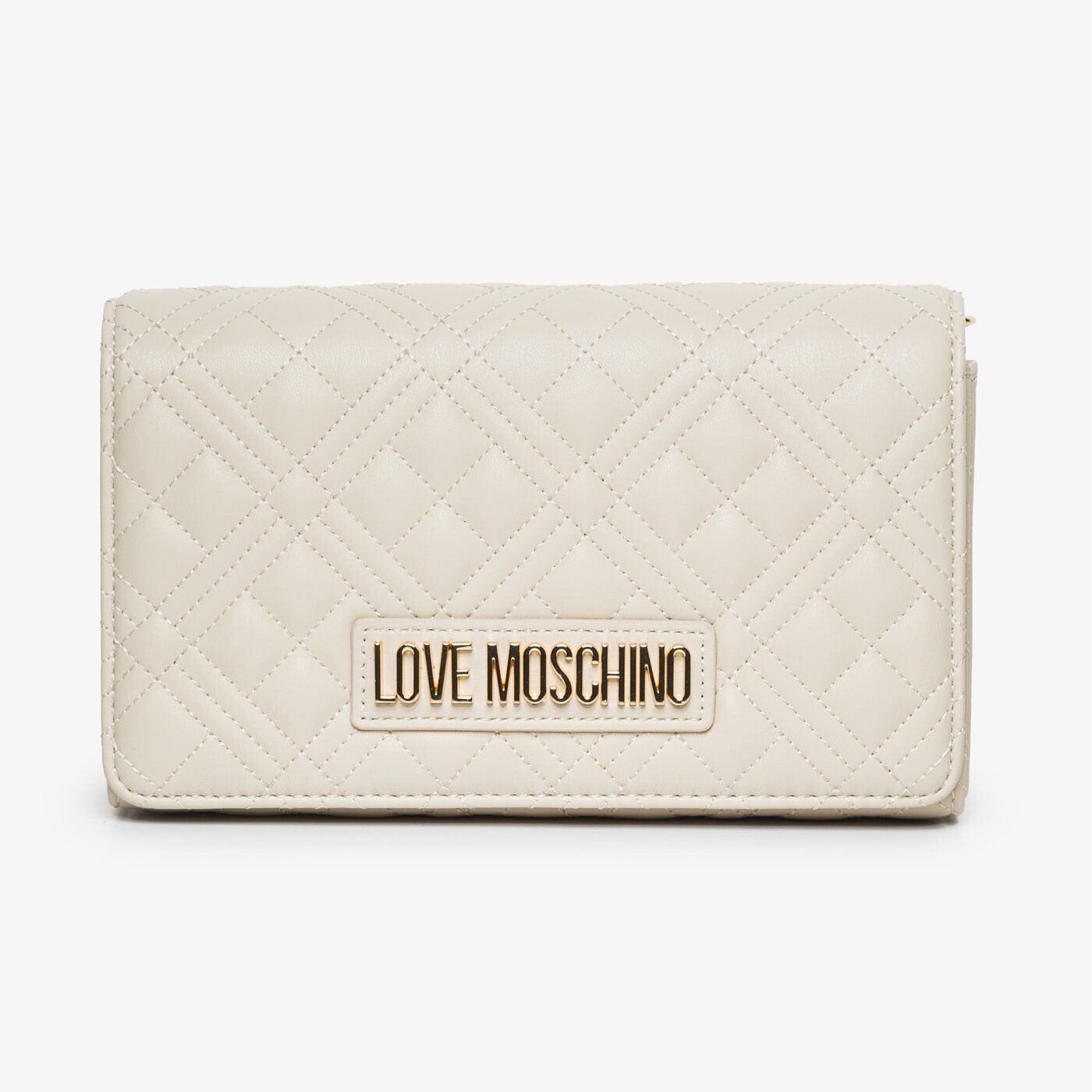 Damska torebka LOVE MOSCHINO TOREBKA CLUTCH jc4256pp0ckj0110 kolor biały