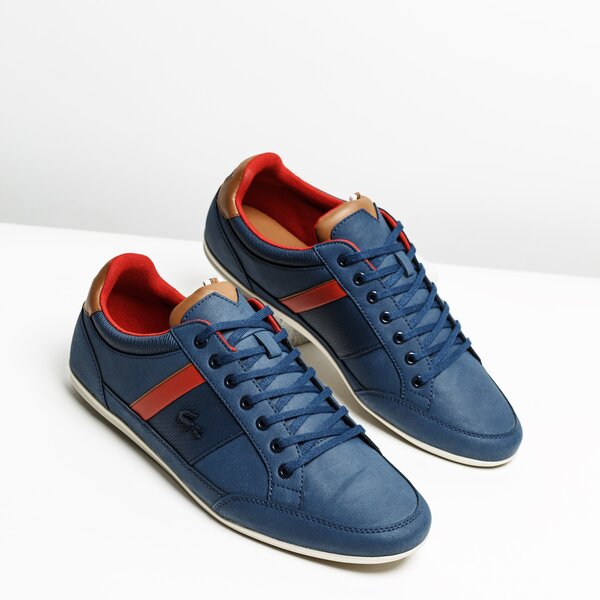 Męskie sneakersy (buty) LACOSTE CHAYMON 318 2 736cam00102q8 kolor granatowy