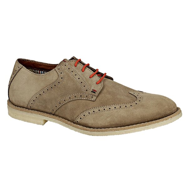 Męskie półbuty TOMMY HILFIGER ABERDEEN 3D fm56816919007 kolor brązowy