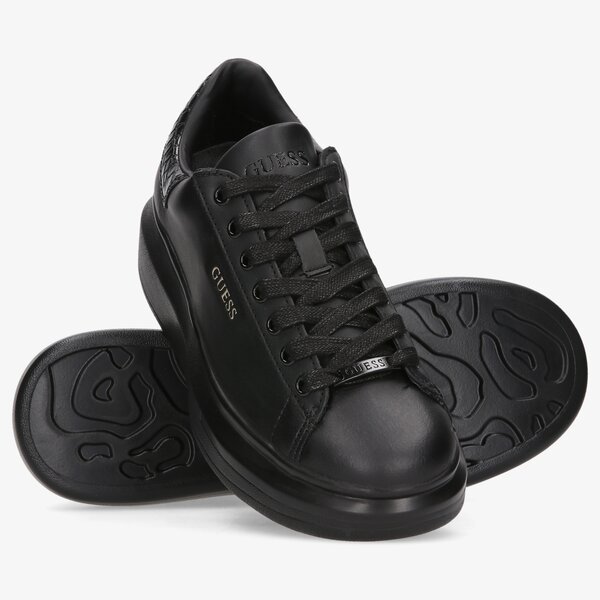 Damskie sneakersy (buty) GUESS SALERNO fl7salele12black kolor czarny