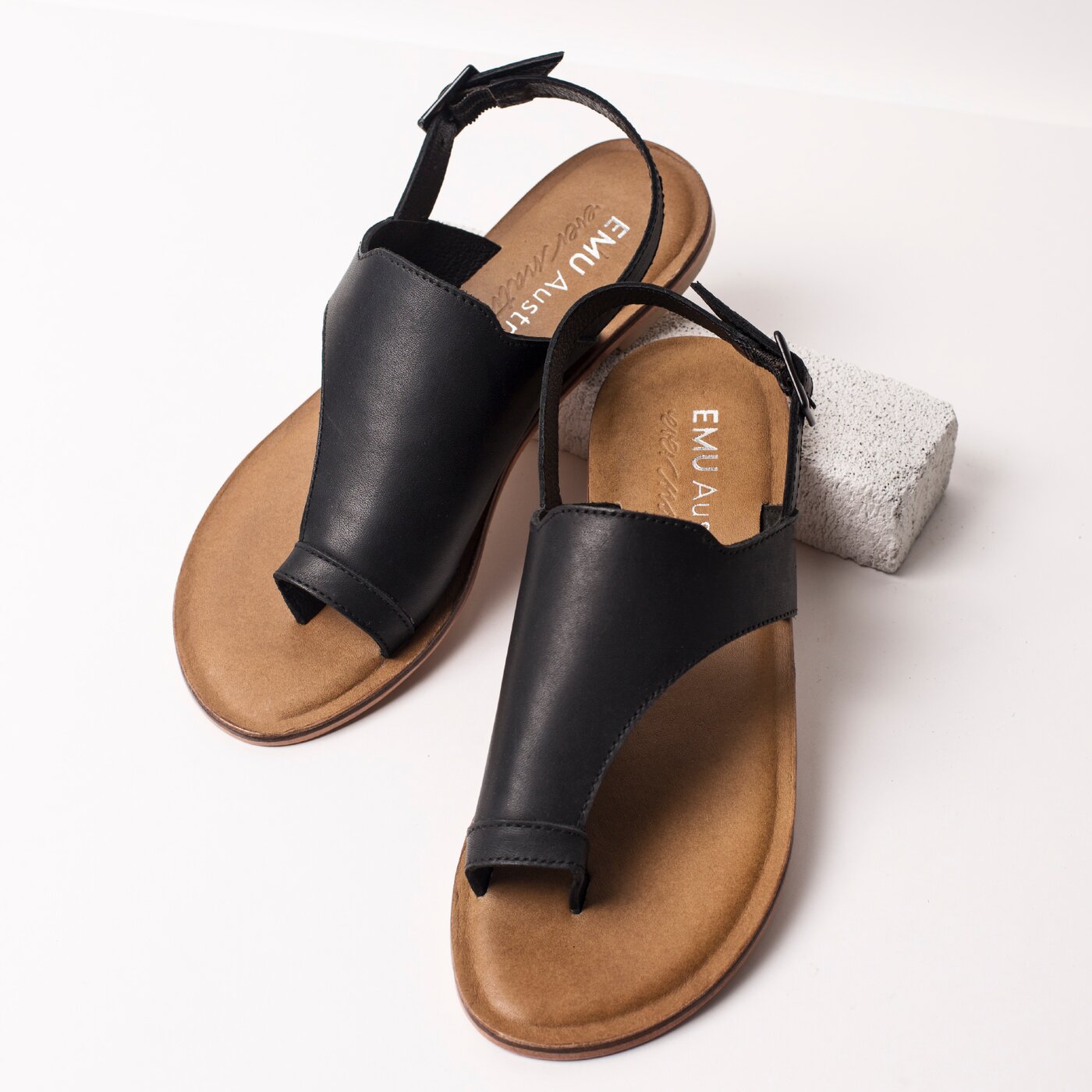 Damskie sandały EMU MADO BLACK w11844black kolor czarny