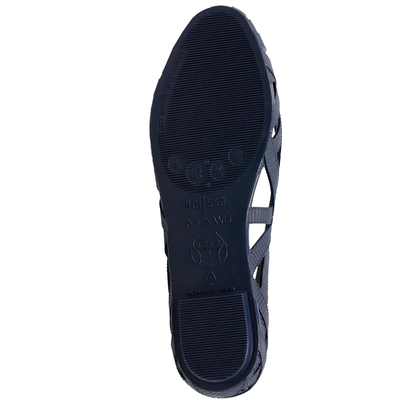 Damskie baleriny (buty) MELISSA JEAN + JASON WU VI AD 3169801682 kolor granatowy