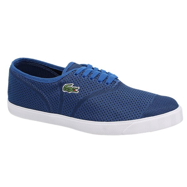 Męskie sneakersy (buty) LACOSTE RENE II MESH PIQ  729spm200811c kolor niebieski