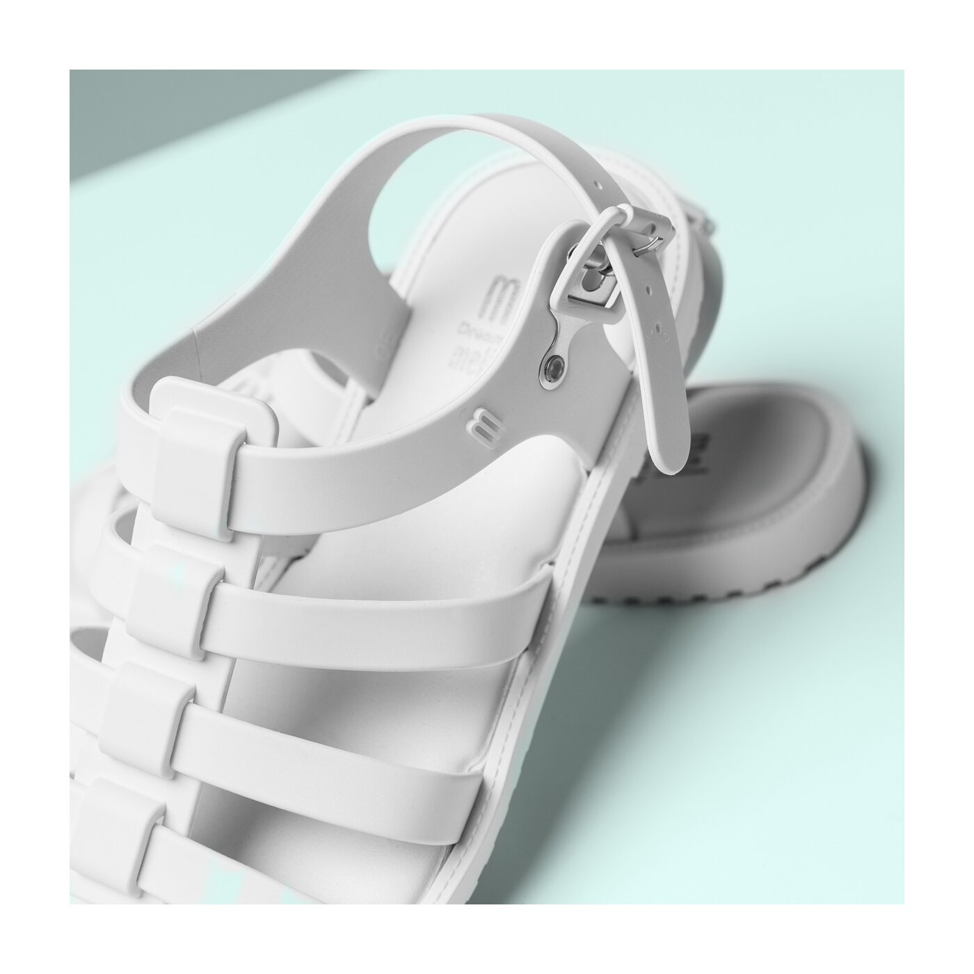 Dziecięce sandały / klapki MELISSA MEL FLOX INF 3173501177 kolor biały