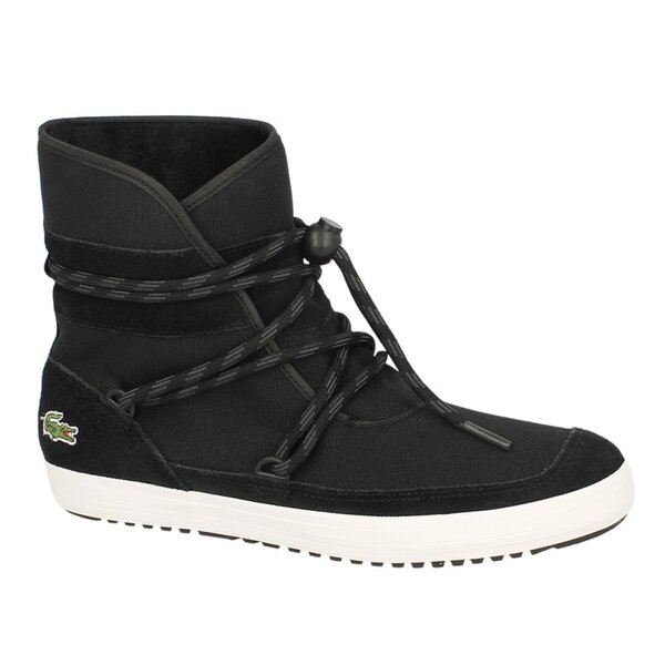 Damskie botki / sztyblety LACOSTE TWINE 726spw102302h kolor czarny