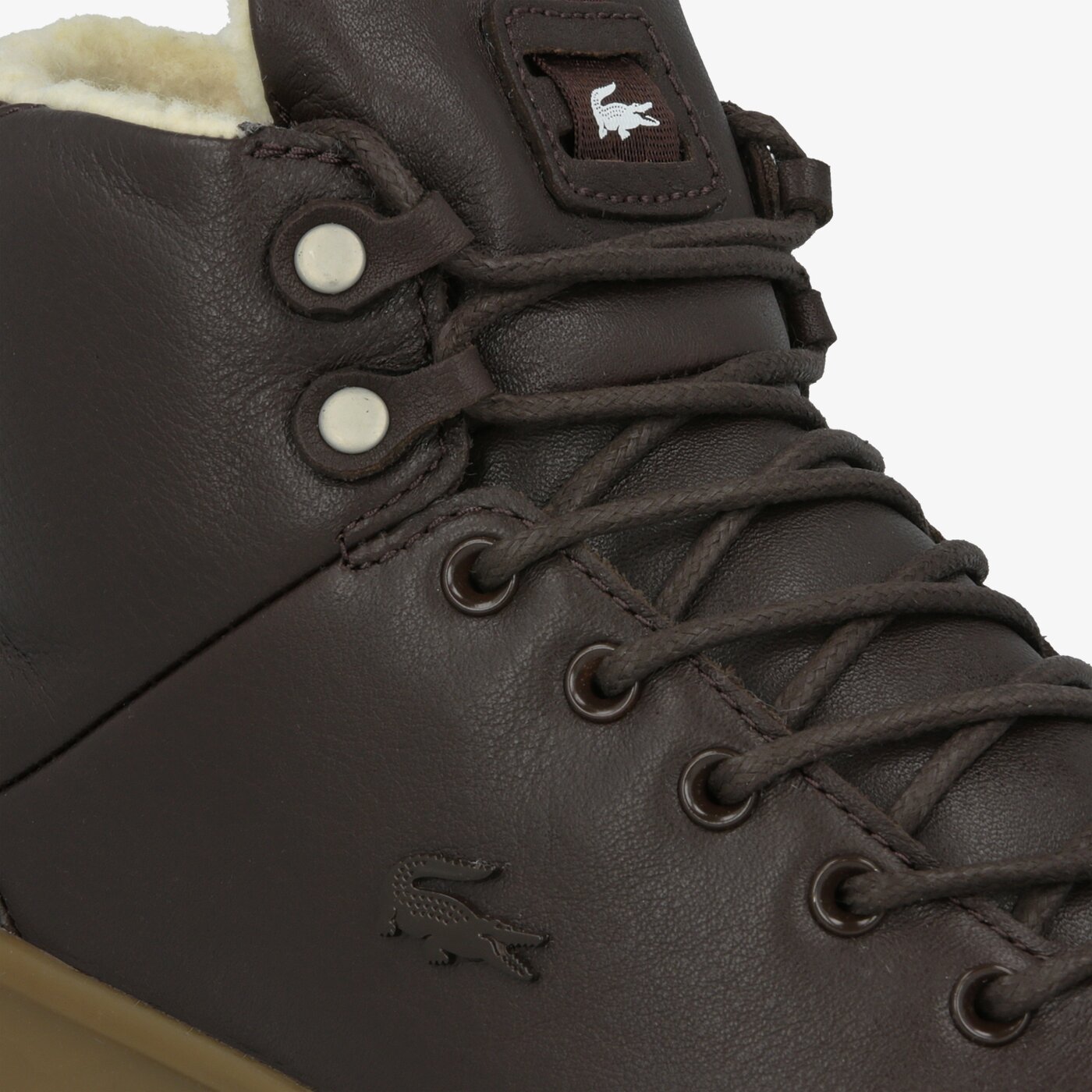 Męskie trampki LACOSTE EXPLORATEUR THERMO 4192 CMA 738cma0006031 kolor brązowy