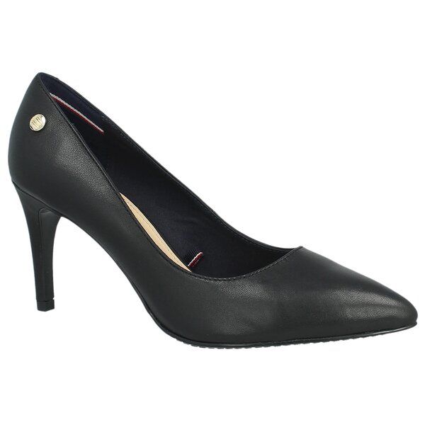 Damskie szpilki / czółenka TOMMY HILFIGER C1285ONNIE 1A fw56820766990 kolor czarny