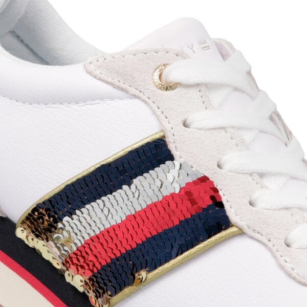 Damskie sneakersy (buty) TOMMY HILFIGER ANGEL 8C1 fw0fw03703100 kolor biały