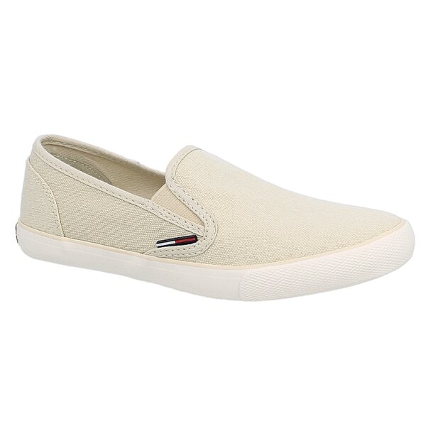 Damskie trampki TOMMY HILFIGER HILTON 4D  en56818924150 kolor beżowy