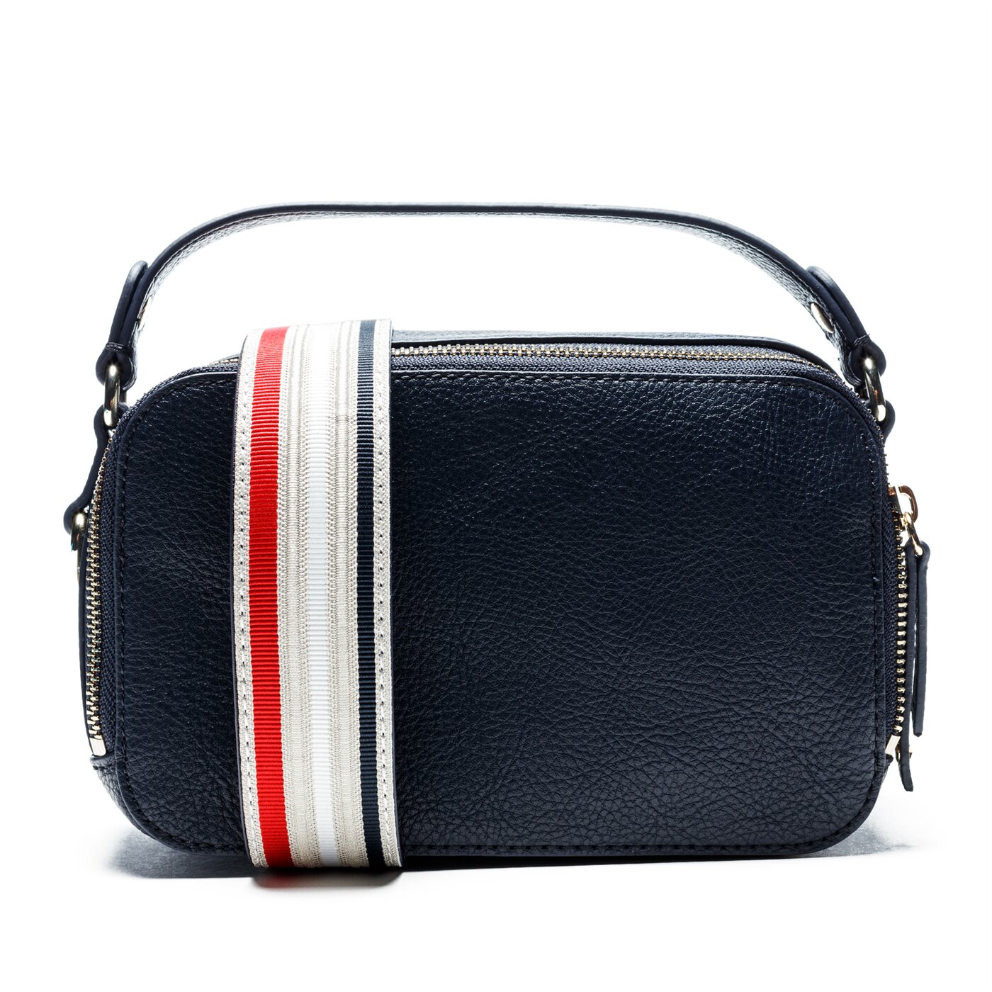 Damska torebka TOMMY HILFIGER TOREBKA COOL TOMMY MINI TRUNK aw0aw06543413 kolor granatowy